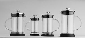 Presse à café en <span class=keywords><strong>verre</strong></span> borosilicate transparent de haute qualité avec logo et boîte personnalisés - Product Image 6