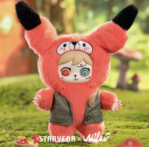 Jouets en peluche authentiques MILAI en PVC, figurines d'action, adorables poupées de dessin animé tendance, boîtes mystères surprise - Product Image 5
