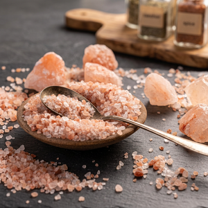 Sal Rosa del Himalaya Orgánica, Pura, en Granel, para Cocinar, en Polvo Cristalizado, Gránulos Finos, Comestible, de Pakistán, en Bolsa - Product Image 1