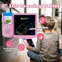 Tablette de dessin et d'écriture pour tout-petits, cartes flash bilingues parlantes anglais-italien pour enfants de 3 à 12 ans, jouet sensoriel pour enfants autistes