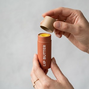 Boîte ronde en carton rigide de luxe pour baume à lèvres, crème pour les lèvres, emballage cosmétique, logo personnalisé, vente en gros, usine - Product Image 1