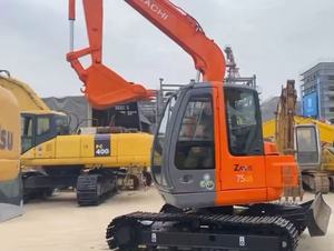 Excavadora de Orugas Usada Barata, Original Hitachi ZX75/ZX70 de Segunda Mano, Zaxis 75US, 7 Toneladas, Motor de Alto Rendimiento y Eficiencia - Product Image 3