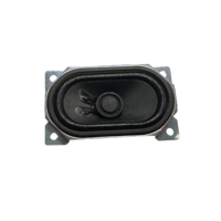 JL-387 4070 40mm*70mm 8Ohm 5W Subwoofer portable polyvalent à cône en papier, blindé magnétiquement, avec aimant de 18mm, pour sonorisation de parking