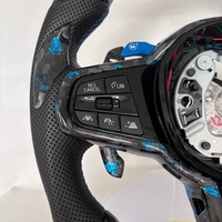Setir CS Forged Carbon Fiber untuk BMW Seri 1 3 4 5 7 G20 G26 G30 G01 G02 G80 G82 G87 F90 F95 F96 M3 M4 Aksesoris Mobil