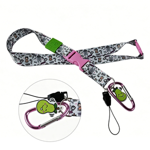 Eco-Friendly <b>Polyester</b> <b>Lanyard</b> Custom Brand Breakaway Safety <b>Lanyard</b> With ID Card Badge Holder for Event Activity - Product Image 2