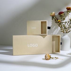 Уникальный роскошный логотип на заказ, жесткая картонная подарочная коробка для украшений, упаковка - Product Image 1
