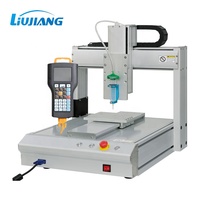 Machine de distribution automatique de robot dégoulinant de peinture d'époxy de bureau de prix usine 3 axes