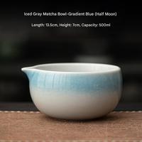 Bol à matcha en céramique traditionnel de haute qualité avec bec verseur et support pour fouet, pour la cérémonie du thé (Chawan), ensemble café-thé (logo personnalisable)