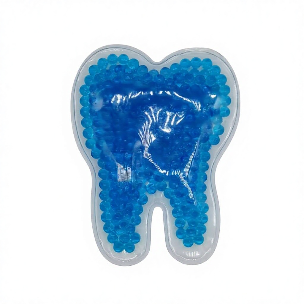 Ice Bead Hot/Cold Pack Dental Eco-Friendly PVC Material + Ice Beads Dual-Use Class II for Hot and Cold Compresses