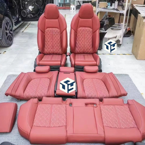 Sedili Sportivi Originali <span class=keywords><strong>Audi</strong></span> per A3 A4 A5 A6 A7 A8 S3 S4 S5 S6 S7 S8 Q3 Q5 Q7 Q8 SQ7 SQ8 RSQ5 RSQ7 RSQ8 RS3 RS4 <span class=keywords><strong>E</strong></span>-<span class=keywords><strong>Tron</strong></span> in Pelle - Product Image 1