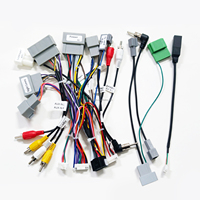 Adaptor Kabel Harness Android Mobil 16-pin dengan Canbus, Kompatibel dengan Amplifier Digital Trim Tertinggi Honda Civic CRV 2016-2022