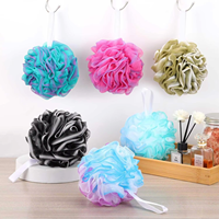 Éponge de douche en filet de loofah extra large 75g personnalisable avec logo, douce, exfoliante, pour le corps et le dos, pour femmes et hommes