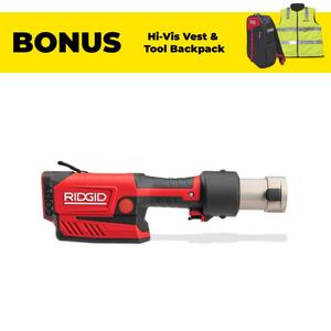 เครื่องมืออัดแบบไร้สาย Ridgids 18V Li-ion Brushless รุ่น RP 351 (713244) สำหรับงานอุตสาหกรรมและ DIY ตัดและจีบ-ขึ้นรูป (เฉพาะตัวเครื่อง) OEM ODM รับประกัน 3 ปี - Product Image 2
