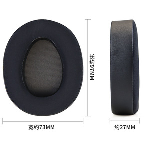 Coussinets d'oreille de remplacement pour Sony MDR-100ABN WH-H900N, confortables, en gel rafraîchissant, en tissu, en mousse à mémoire de forme, isolation phonique - Product Image 5