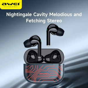 <span class=keywords><strong>Awei</strong></span> T29Pro 이어버드 방수 Audifonos 게이머 Inalambricos 헤드폰 BT 긴 배터리 수명 이어버드 (게임 모드 이어폰 포함) - Product Image 3