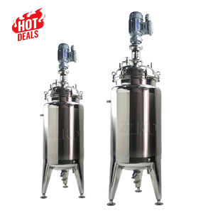 Réservoir chemisé de cuve de réacteur chimique de bouilloire de réaction d'acier inoxydable de chauffage électrique industriel - Product Image 3