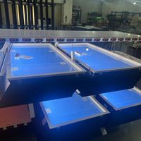 Panneau de lumière solaire LED artificielle moderne en alliage d'aluminium et acrylique, étanche IP66, haute luminosité, garantie 3 ans pour la maison