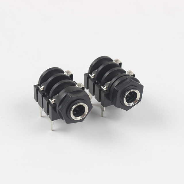 6.35MM Jack PCB Mount Female Socket 6 Pin Stereo 1/4 Headphone Jack