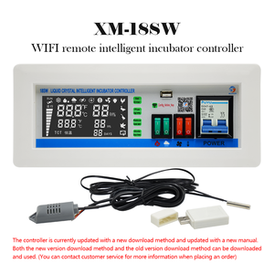 Incubadora de bandeja de plástico completamente automática de alta calidad, controlador WIFI para uso doméstico 1056, pájaros de granja, pollos, patos, codornices, pavos - Product Image 2