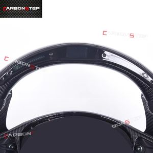 Volant en fibre de carbone personnalisé à LED pour Mercedes-Benz <span class=keywords><strong>AMG</strong></span> <span class=keywords><strong>CLA</strong></span> GLC GLB GLS GLE C63 E63 W203 W176 W205 W204 W213 - Product Image 5