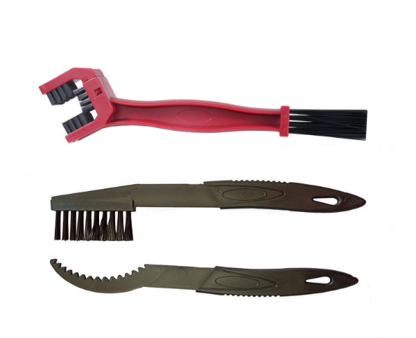 Commerce extérieur rouge + petit pinceau non marqué - taille moyenne