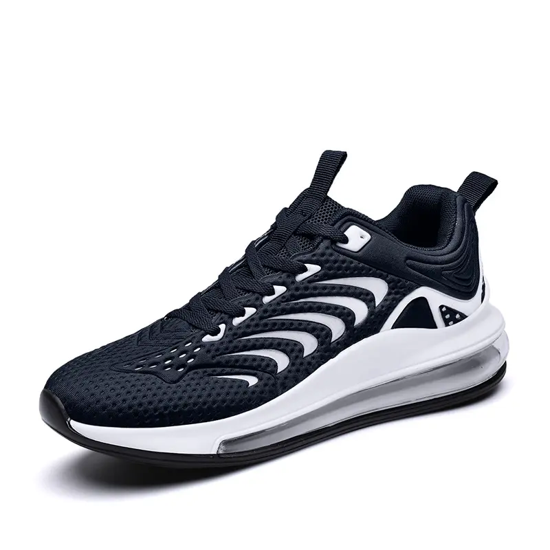 2022 Fashion Trend China Supplier Light Weight Breathable and Comfortable Best Selling Mesh Cushion Walking Style Men Shoes