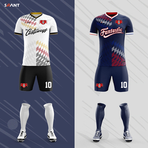 ชุดฟุตบอลแบบกำหนดเอง เสื้อฟุตบอล ชุดนักเตะ เวอร์ชั่นนักเตะ เสื้อฟุตบอลชาย ชุดกีฬา - Product Image 1