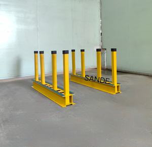 ชั้นวางแผ่นหินเหล็ก SANDE ขายดีจากโรงงาน ป้องกันการกัดกร่อน ชั้นวางแผ่นควอตซ์สำหรับคลังสินค้า - Product Image 4