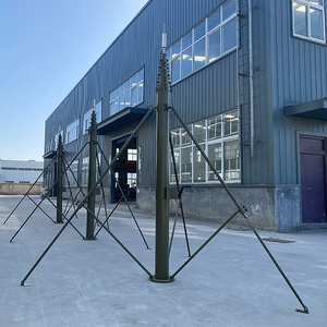 Yangbo 6m hand crank <strong>motorized</strong> <strong>mast</strong> carbon fiber aluminium stainless steel <strong>telescopic</strong> <strong>mast</strong> - Product Image 5