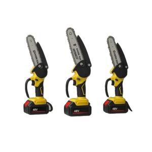 Scie à batterie au lithium rechargeable portative compacte pour usage domestique, idéale pour couper du bois de chauffage et des arbres en extérieur - Product Image 5