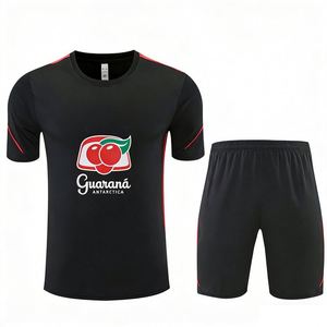 Camisetas de Fútbol de Verano 26/27 Brasil, Traje de Entrenamiento Personalizado de Manga Corta, Cuello Redondo, Unisex, Transpirable, Poliéster de Secado Rápido - Product Image 2