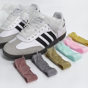 adidas gazelle silver green womens Replacement Laces for adidas Handball Spezial White / 140 cm / 55 in / Flat Shoe Laces main image 1
