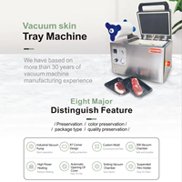 Machine d'emballage sous vide semi-automatique de bureau électrique VSP avec film/feuille pour la conservation des aliments et une utilisation facile