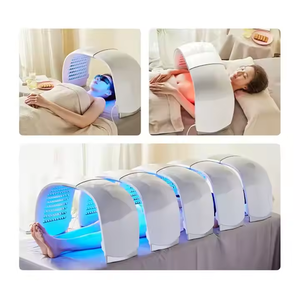 หน้ากากบำบัดด้วยแสง LED 7 สี แบบโค้งงอได้ ช่วยลดเลือนริ้วรอย ฟื้นฟูผิว กระตุ้นคอลลาเจน อุปกรณ์ PDT สำหรับผิวหน้า - Product Image 5