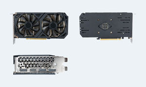 การ์ดจอ <span class=keywords><strong>GeForce</strong></span> <span class=keywords><strong>RTX</strong></span> <span class=keywords><strong>2070</strong></span> สำหรับเล่นเกมอีสปอร์ต พร้อมพัดลมระบายความร้อนคู่แบบใหม่ USB PCI Express 3.0 X16 หน่วยความจำ 8GB GDDR6 สำหรับประกอบคอมพิวเตอร์ตั้งโต๊ะ - Product Image 6