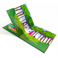 Fabricación de cuentos reciclables impresos personalizados, libros educativos de papel de tapa dura para niños, impresión de libros de tapa dura para niños