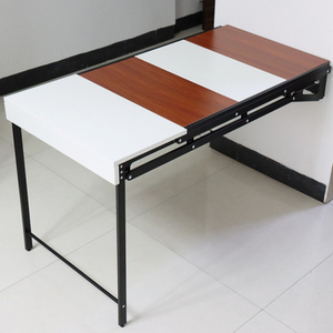 Mueble Extensible, Escritorio, Estante de Pared <span class=keywords><strong>Plegable</strong></span> de 4 Niveles, Estante Giratorio, <span class=keywords><strong>Mesa</strong></span> de Comedor, Estante Convertible Hidráulico Montado en la Pared - Product Image 5