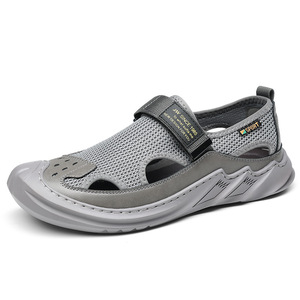 Zapatos Deportivos Casuales Transpirables con Punta Abierta y Malla para Hombre JW - Product Image 5
