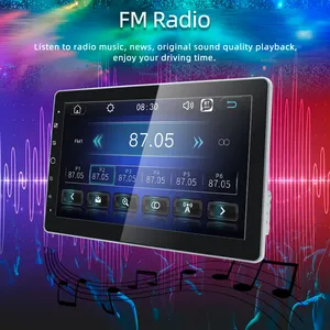 Autoradio 10 Zoll 1 Din MP5 Multimedia Audio Carplay Touchscreen Single Din Car Player
