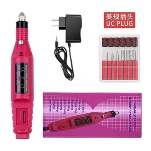 <span class=keywords><strong>Ponceuse</strong></span> à ongles professionnelle, polisseuse, mini perceuse à ongles électrique sans fil, portable, silencieuse, puissante, en plastique, à prix abordable - Product Image 2
