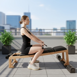 เครื่องออกกำ<span class=keywords><strong>ล</strong></span>ังกายอัจฉริยะแบบประหยัดพื้นที่ ใช้สายเคเบิล เหมาะสำหรับการออกกำลังกายที่บ้านและที่ทำงาน ใช้งานได้ห<span class=keywords><strong>ล</strong></span>ากหลาย พกพาสะดวก ปรับได้ ขายดี - Product Image 1