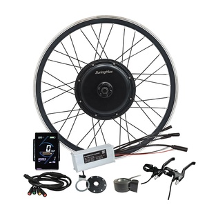 Kit de vélo électrique 1kw 26 pouces 27,5 pouces, roue avant et arrière de vélo électrique, <span class=keywords><strong>moteur</strong></span> de moyeu 1000w, 48v 1500w, kit de conversion de vélo électrique ATV pour moto tout-terrain - Product Image 1