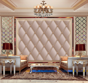 Dormitorio 0,53*10m papel tapiz PVC revestimiento de paredes foto hogar diseño moderno interior 3D papel tapiz para habitación - Product Image 2