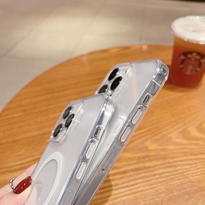Coque de téléphone portable en acrylique anti-jaunissement haute transparence pour Phone 11 12 13 14 15 16 Pro Max - Product Image 6