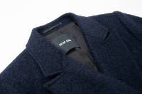 Penjualan laris elegan wanita gaya BLAZER wol wanita warna Solid kancing ganda mantel tertutup modis setelan Double Breasted