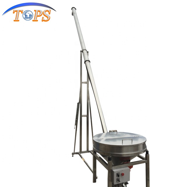 Стабильный производительный шнековый винтовой конвейер для осадка с удобным мобильным