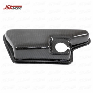 CUBIERTA DE CAJA DE EXPANSIÓN DE REFRIGERANTE DE FIBRA DE CARBONO para 2008-2016 NISSAN R35 GTR - Product Image 4