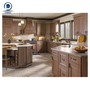 Armadio da cucina modulare di lusso <span class=keywords><strong>disegni</strong></span> gratuiti in legno massello impiallacciatura lacca finitura colonna romana armadietto di alta qualità - Product Image 5