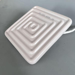 קרמיקה אינפרא אדום חלול אלמנט חימום קרמי חימום חשמלי לבן 200w 250w 300w 350w 400w 500w 230v קרמיקה פולטר - Product Image 2