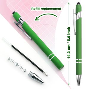 Metal Gel <b>Pens</b> Custom Logo Stylus Press <b>Pens</b> Quick-Dry Black Ink <b>Sublimation</b> Promotional Advertising Gift Education <b>Pen</b> - Product Image 2